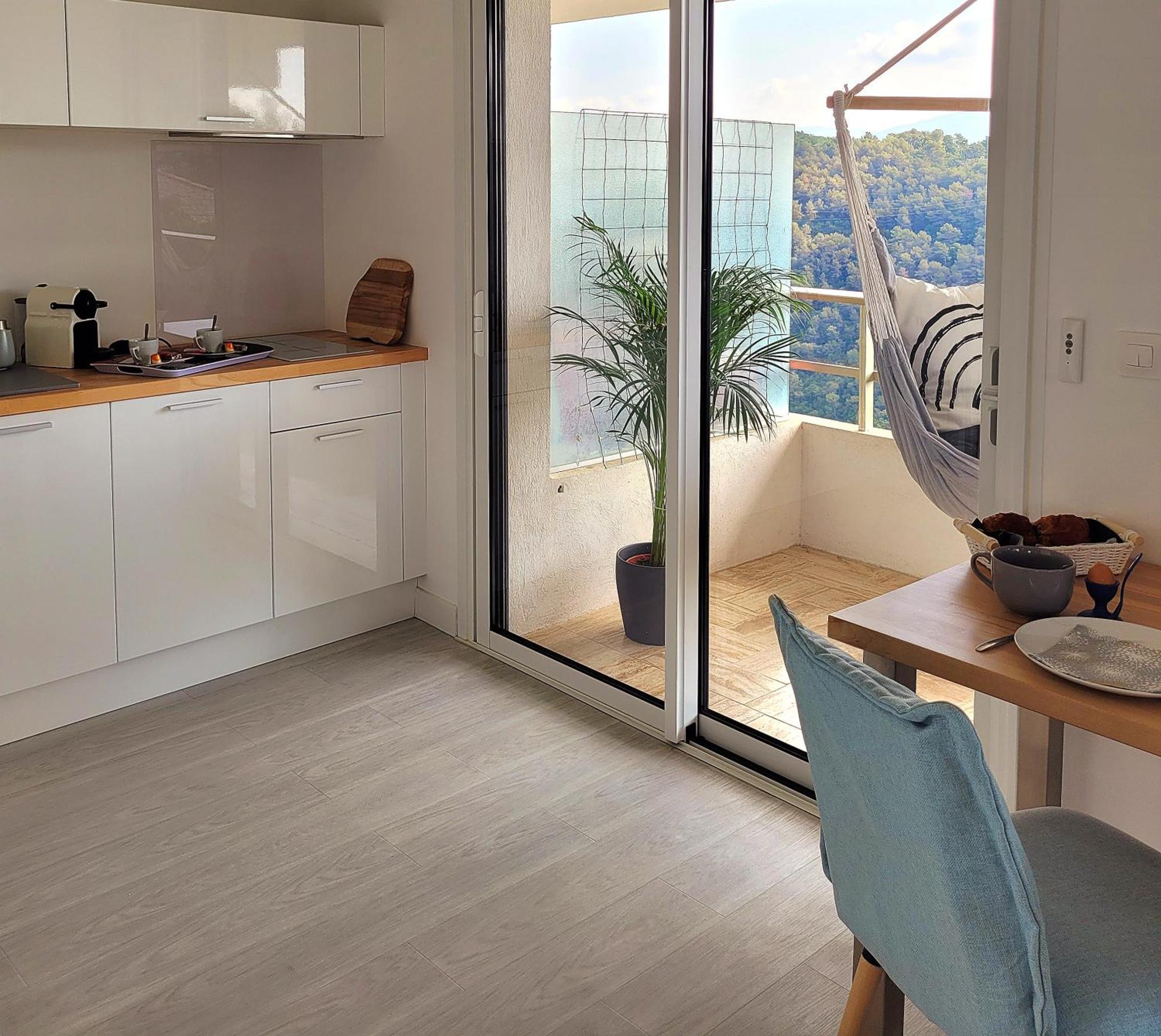 Studio Climatise, Vue Imprenable-Wifi Ванс Экстерьер фото